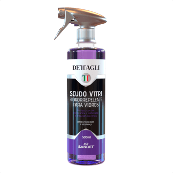 SCUDO VITRI PROTETOR HIDRORREPELENTE PARA VIDROS 500ML DETTAGLI
