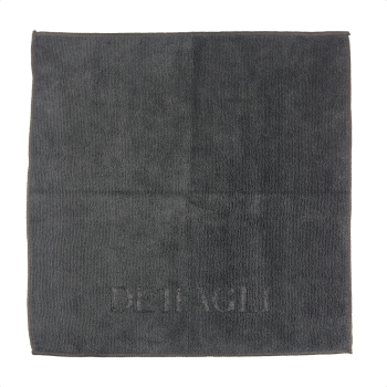 TOALHA DE MICROFIBRA CINZA ESCURO 40 X 40CM DETTAGLI