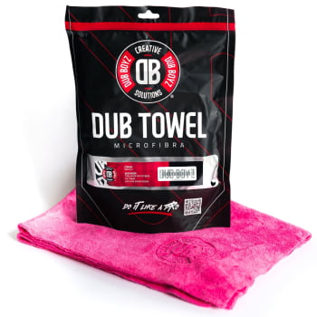 TOALHA DE MICROFIBRA DB TOWEL 40 X 60CM 400GSM ROSA DUB BOYZ