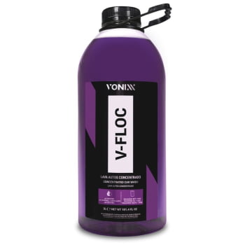 V-FLOC LAVA AUTOS SHAMPOO AUTOMOTIVO CONCENTRADO 3L VONIXX
