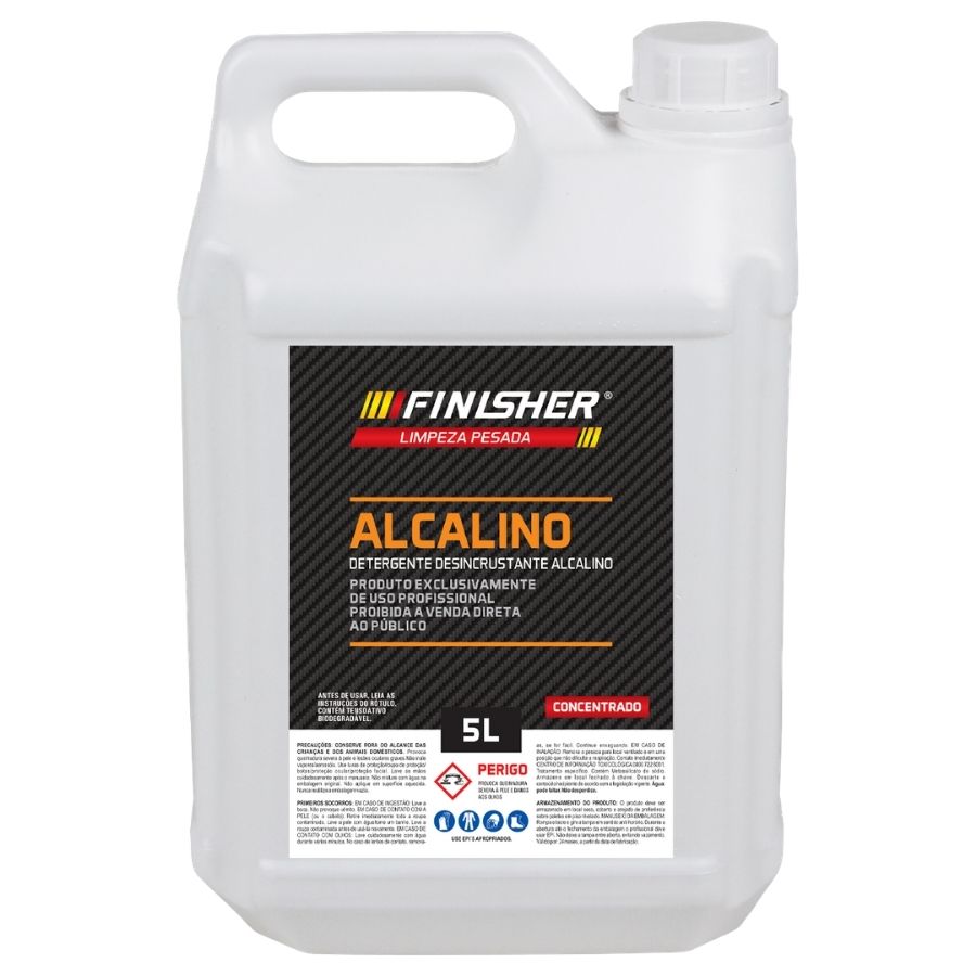 ALCALINO DETERGENTE DESINCRUSTANTE 5L FINISHER