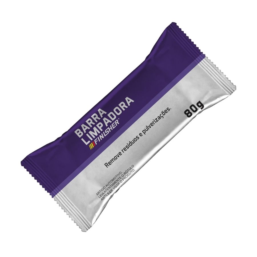 BARRA LIMPADORA CLAY BAR DESCONTAMINANTE 80G FINISHER