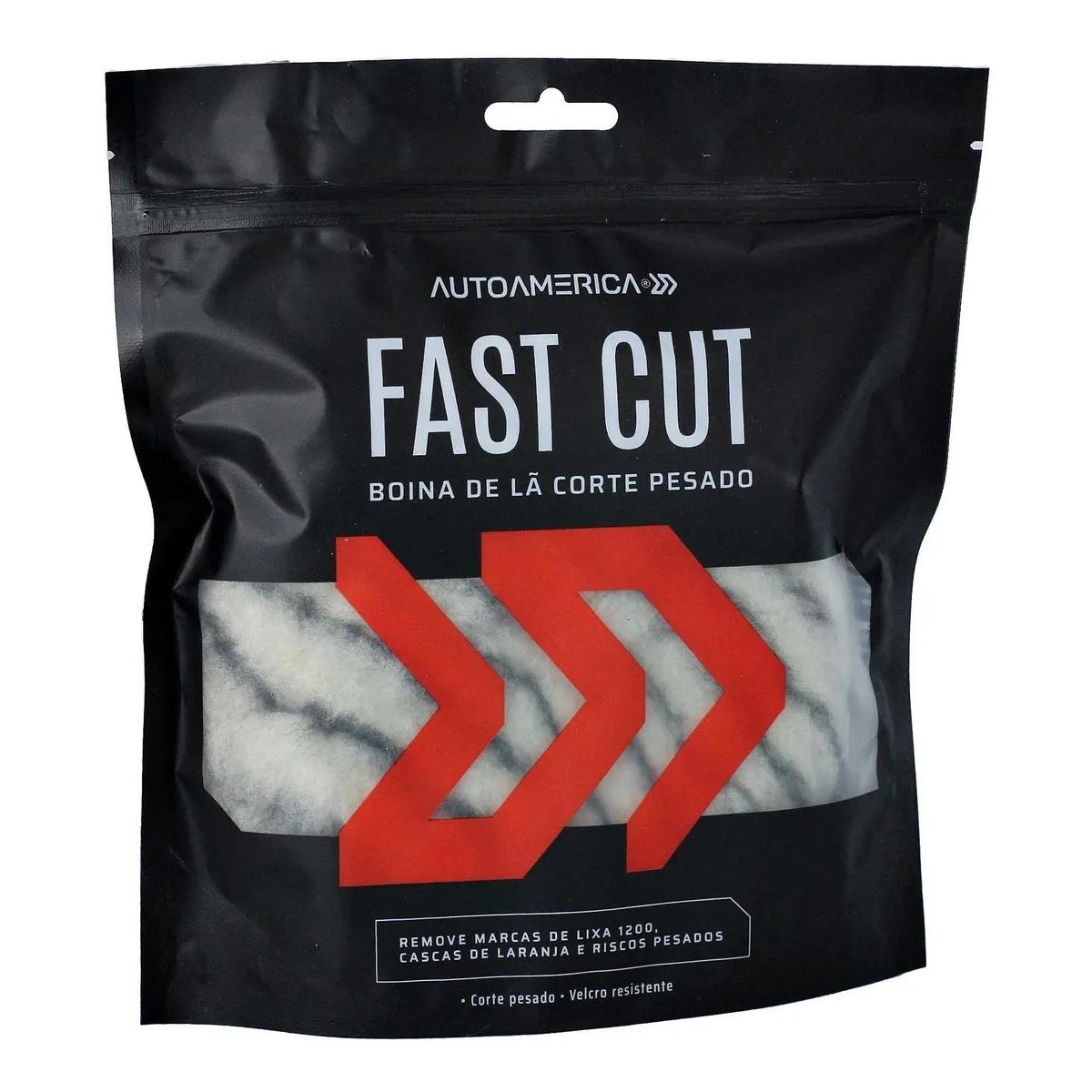 Boina de l fast cut 6 pol sem interface roto orbital autoamerica