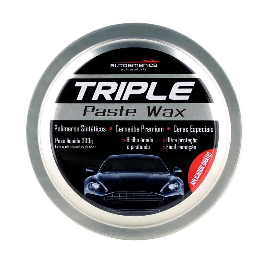 CERA TRIPLE PASTE WAX 300G AUTOAMERICA