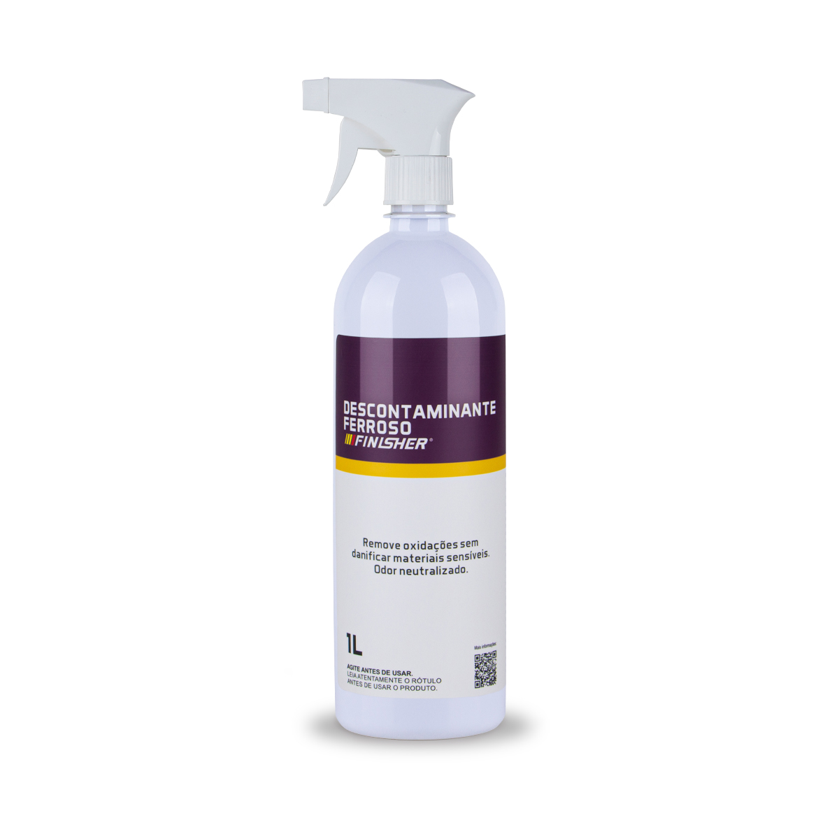 DESCONTAMINANTE FERROSO SPRAY SEM CHEIRO 1L FINISHER