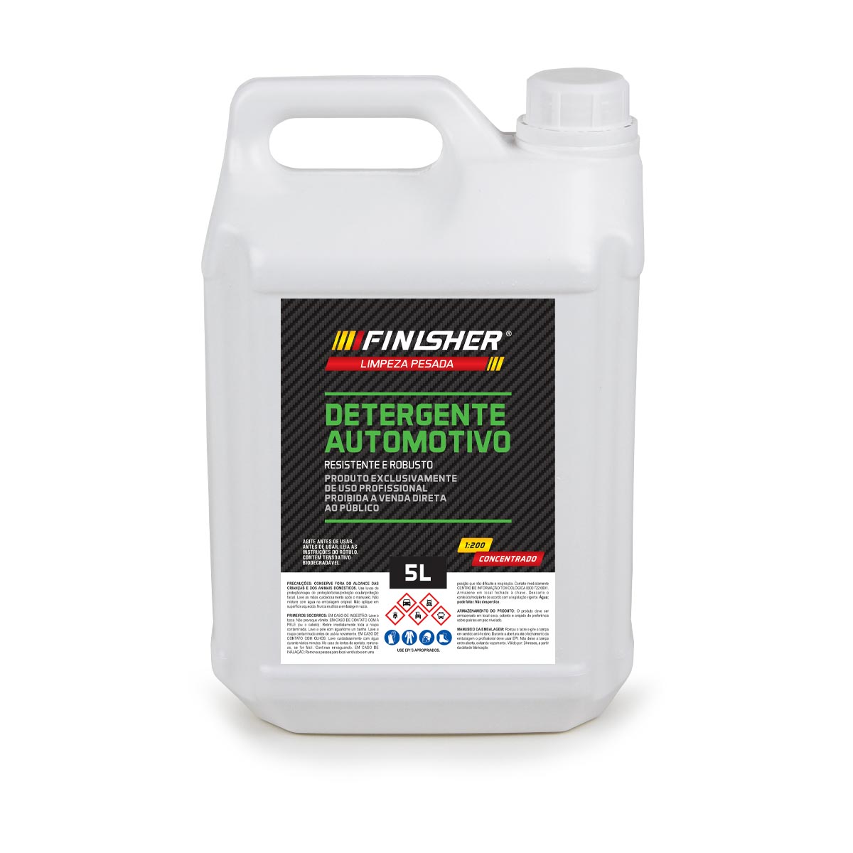 DETERGENTE AUTOMOTIVO CONCENTRADO 5L FINISHER