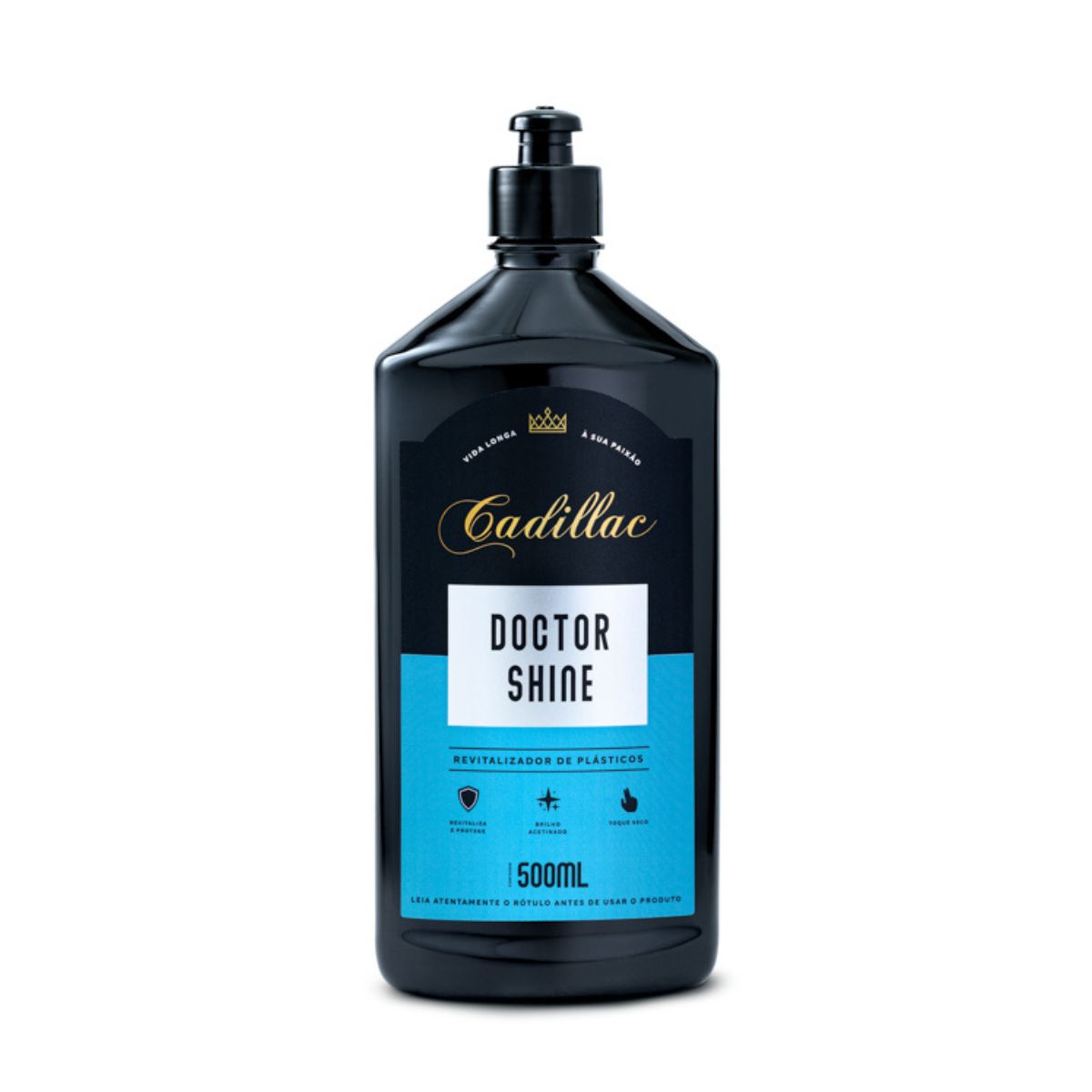 DOCTOR SHINE REVITALIZADOR DE PLÁSTICOS INTERNO E EXTERNO 500ML CADILLAC