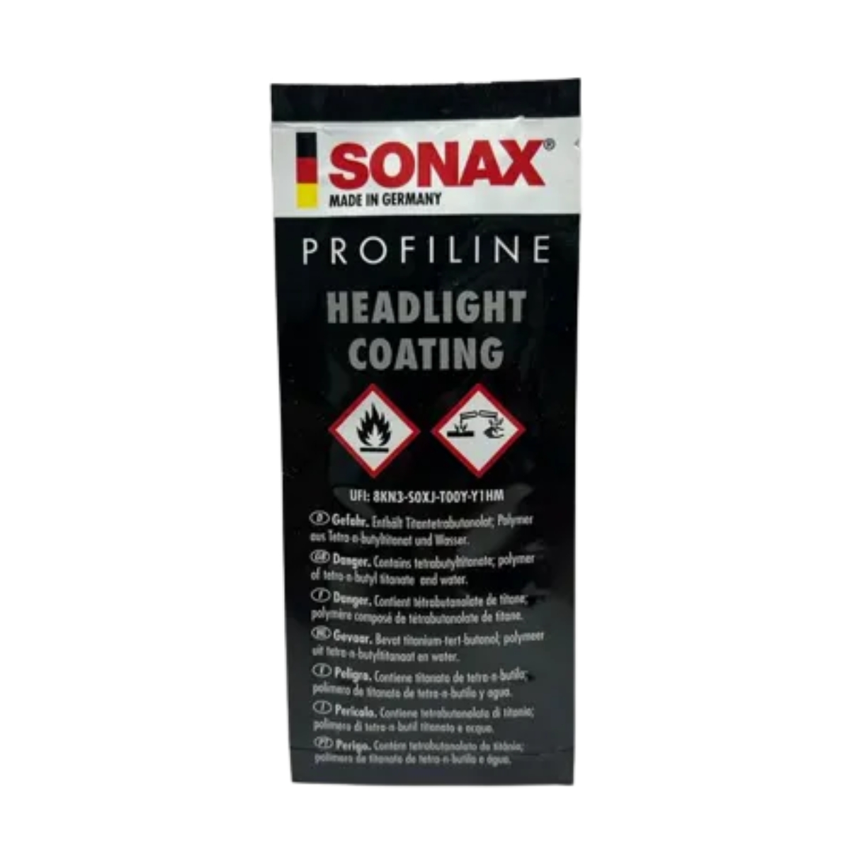 HEADLIGHT COATING DE FAROL SACHÊ 5ML SONAX