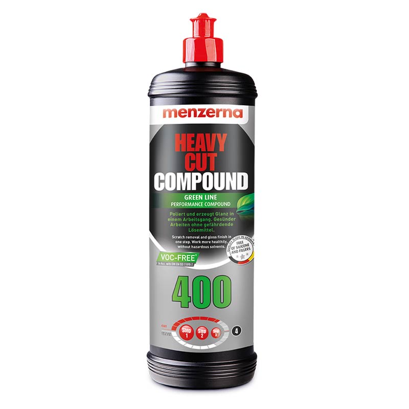 HEAVY CUT COMPOUND 400 GREEN LINE CORTE 1KG MENZERNA