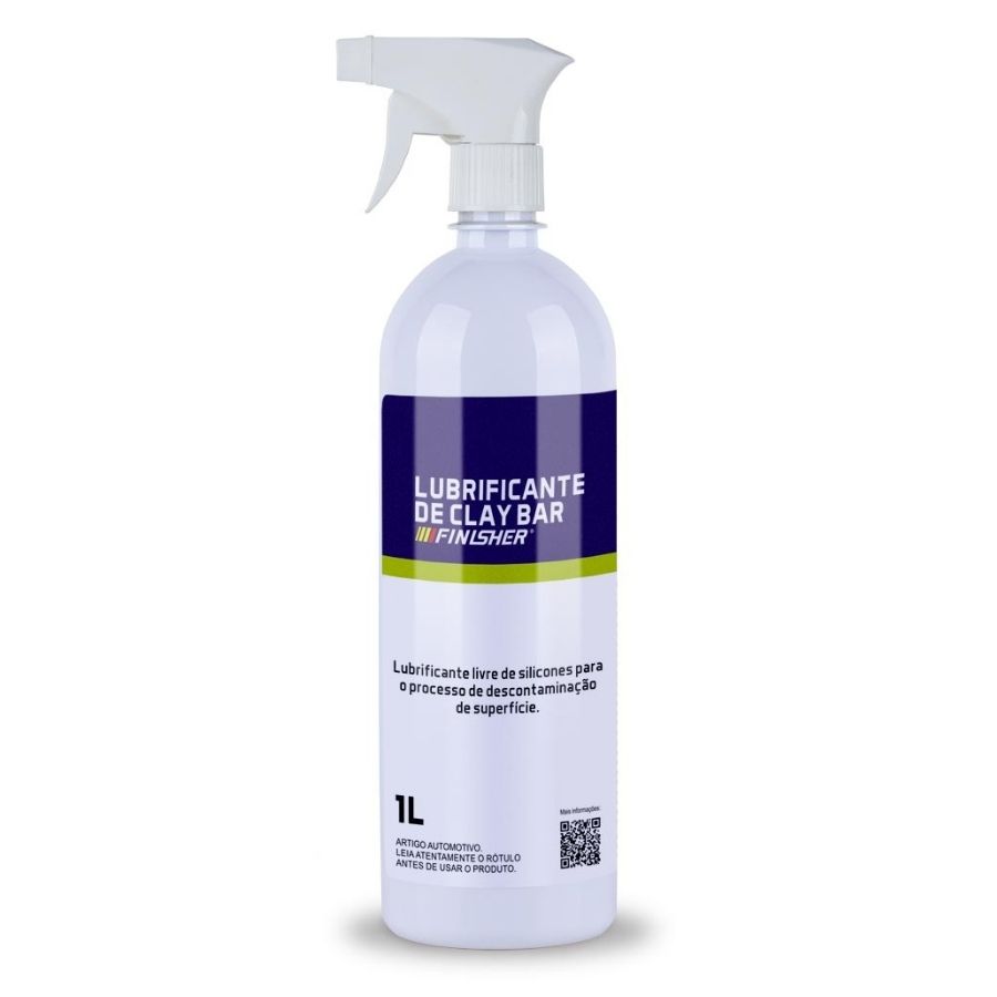 LUBRIFICANTE DE CLAY BAR E BARRA DESCONTAMINANTE 1L FINISHER