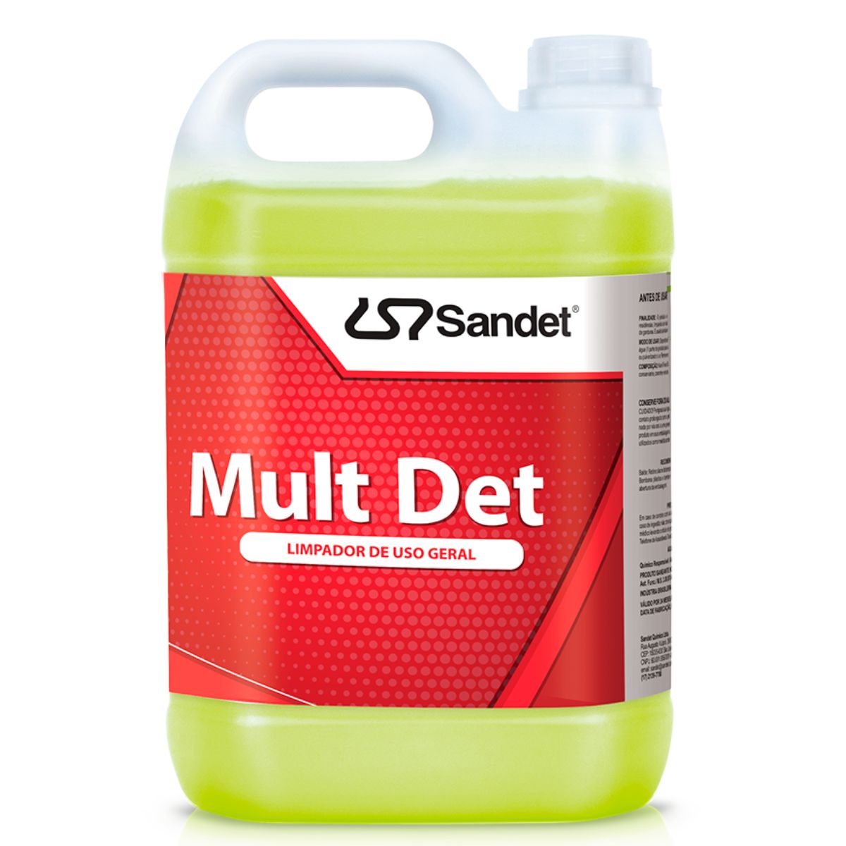 MULT DET LIMPADOR MULTIUSO ALCALINO MODERADO 5L SANDET