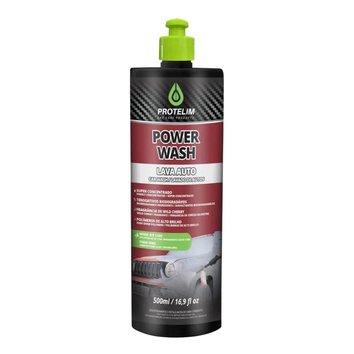 POWER WASH LAVA AUTO NEUTRO 500ML PROTELIM