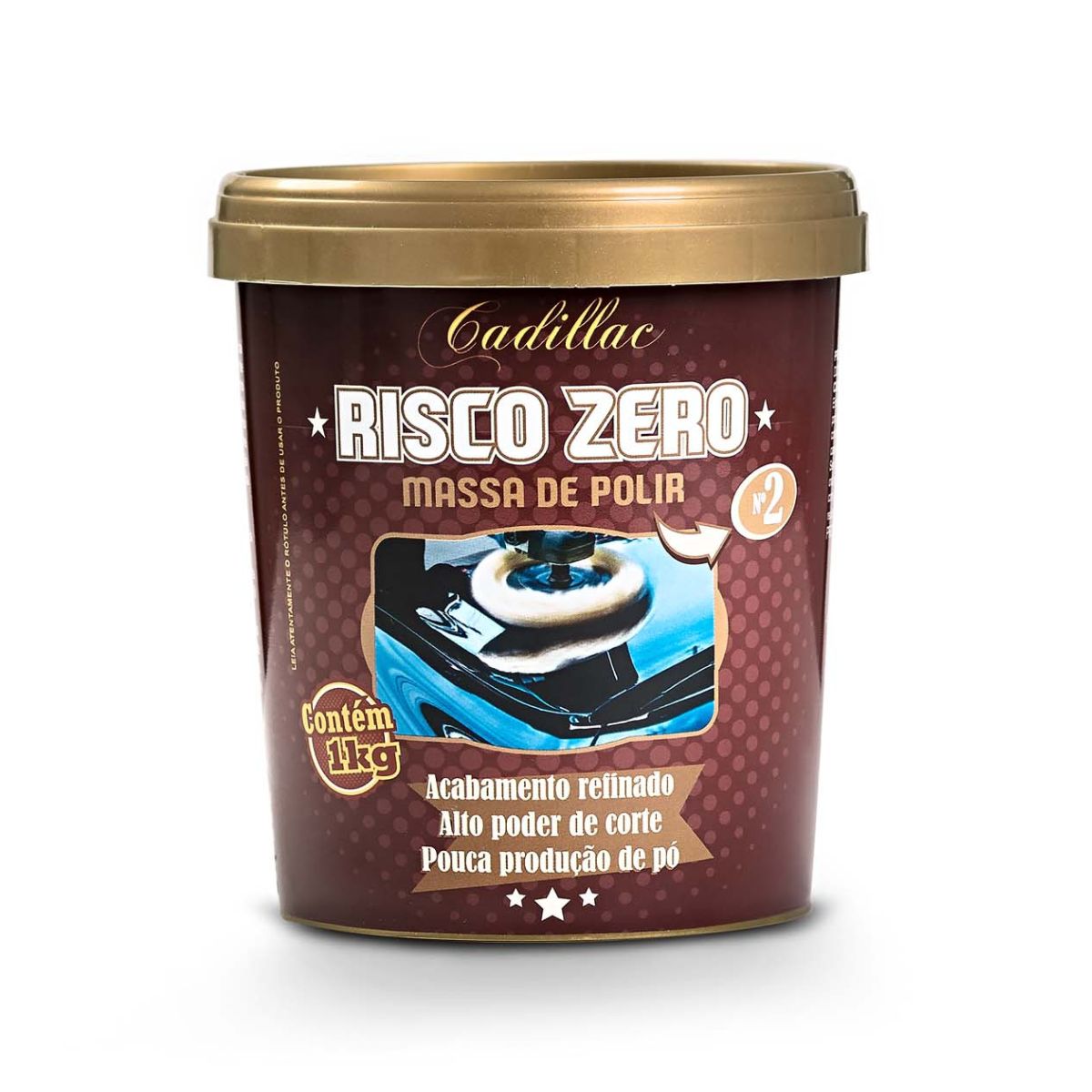 RISCO ZERO MASSA DE POLIR 1KG CADILLAC