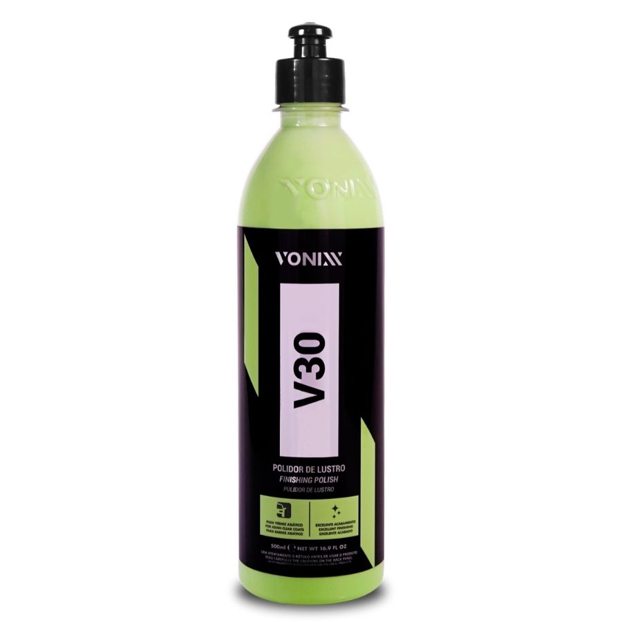 V30 COMPOSTO POLIDOR LUSTRO VERNIZ ASIÁTICO 500ML VONIXX
