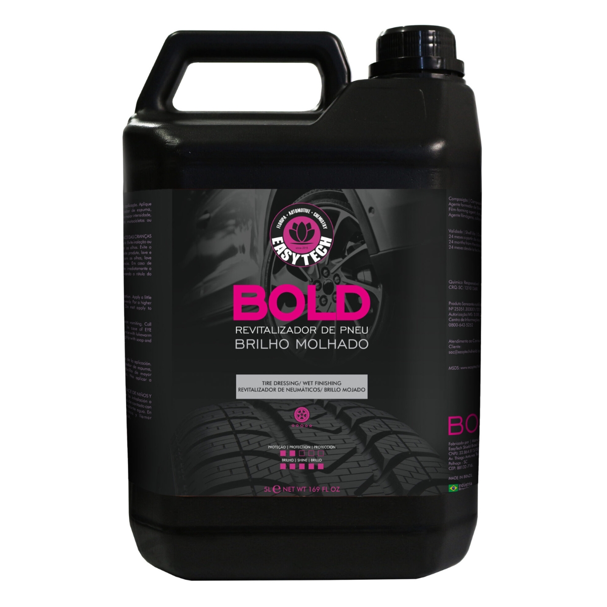 BOLD CONDICIONADOR DE PNEUS DE ALTO BRILHO 5L EASYTECH