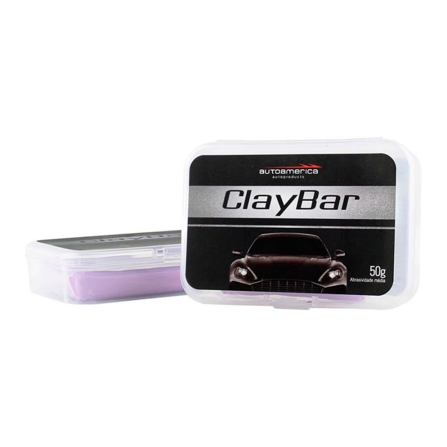 CLAY BAR BARRA DESCONTAMINANTE 50G AUTOAMERICA