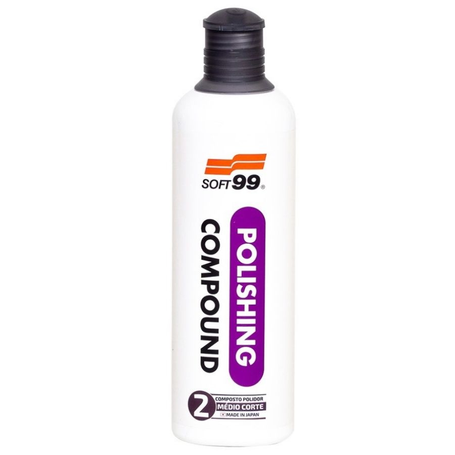 COMPOSTO POLIDOR N°2 CORTE MÉDIO POLISHING COMPOUND SOFT99