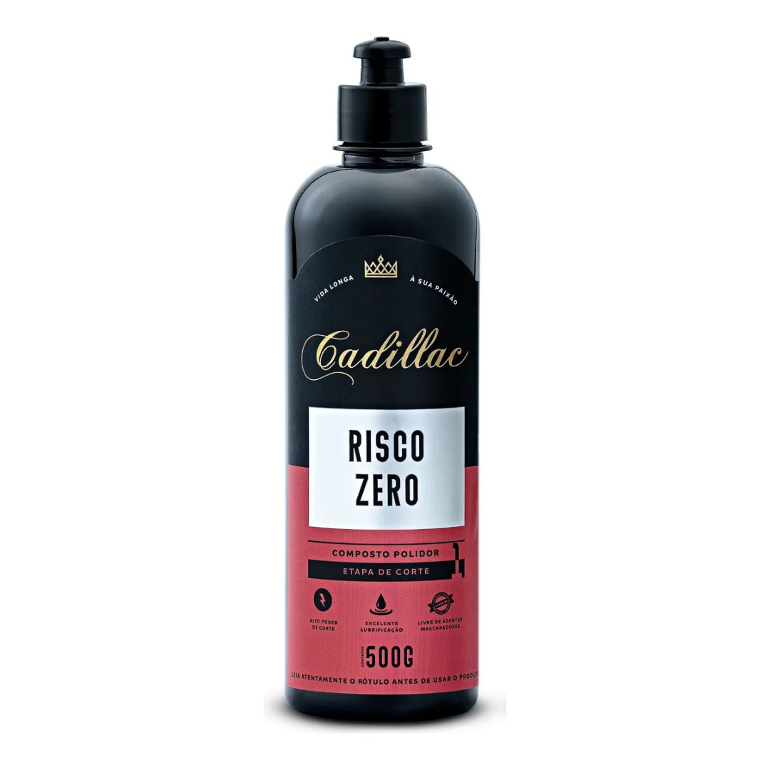 COMPOSTO POLIDOR RISCO ZERO CORTE 500G CADILLAC
