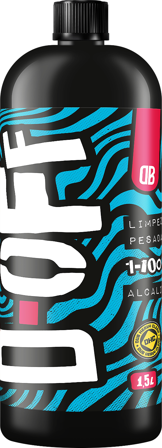D-OFF LIMPEZA PESADA ALCALINO 1,5L DUB BOYS