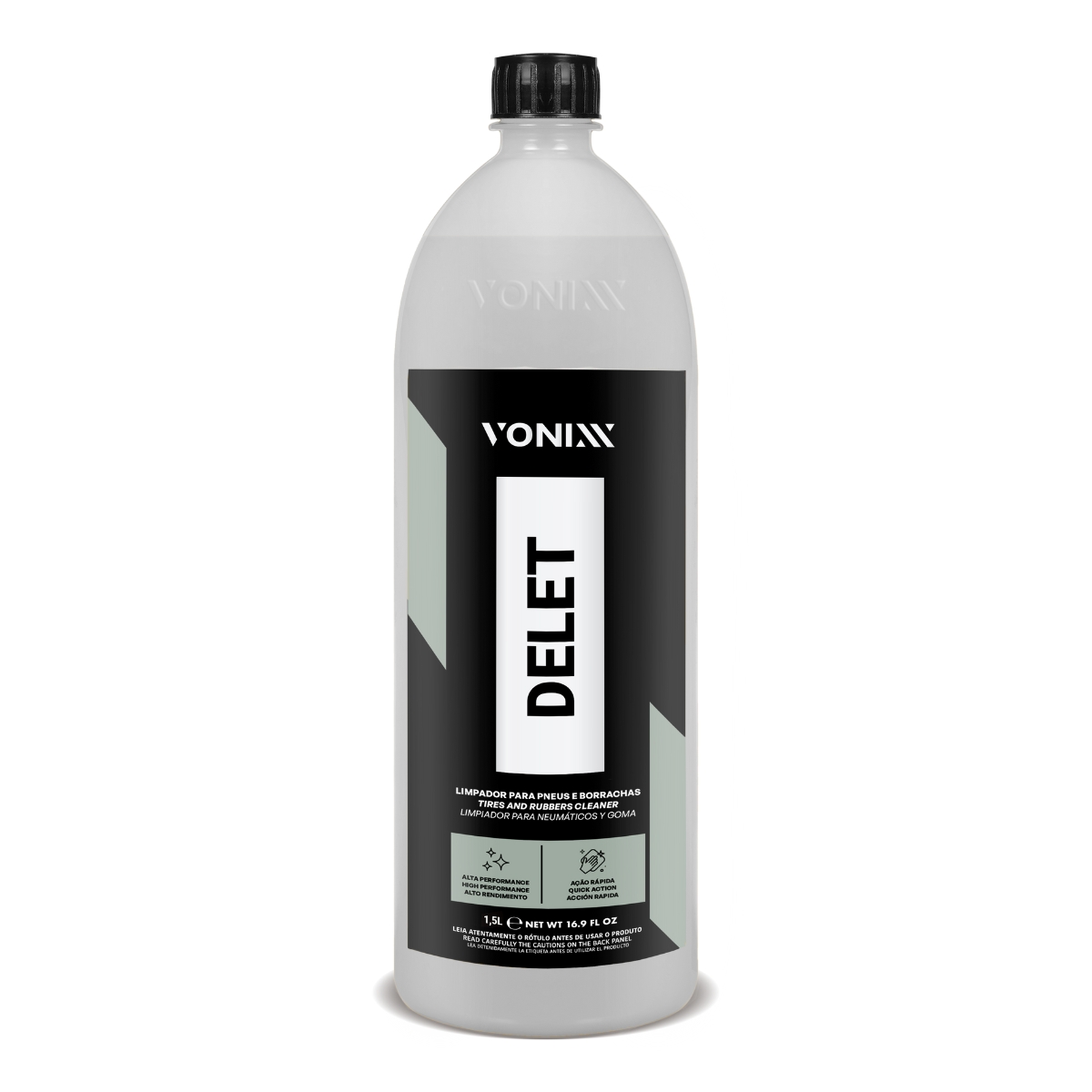 DELET LIMPADOR PARA PNEUS E BORRACHAS 1,5L VONIXX