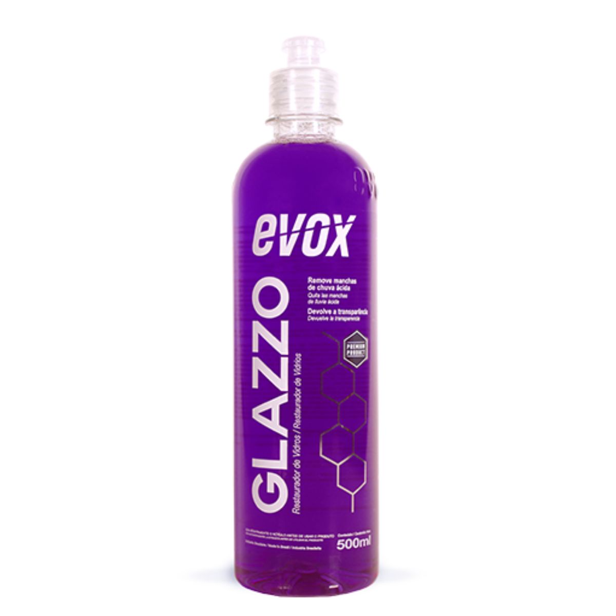 GLAZZO RESTAURADOR DE VIDROS 500ML EVOX