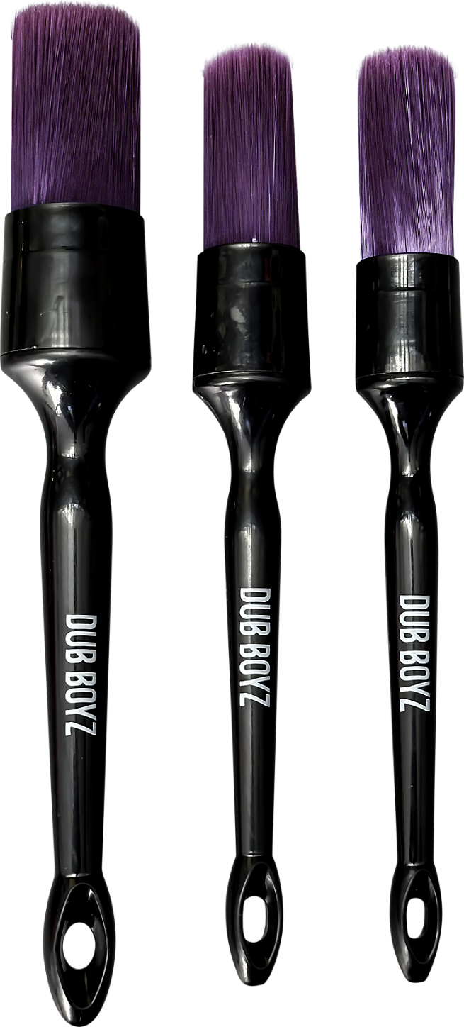 KIT DE PINCEIS PARA DETALHAMENTO 3 UN - DRUSH DUB BOYS