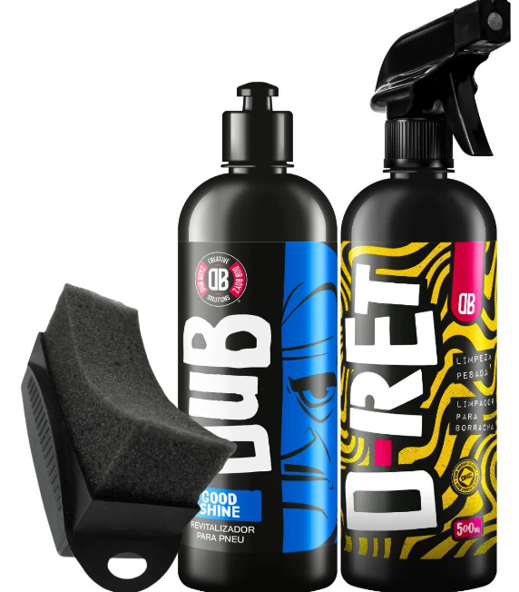 KIT LIMPEZA DE PNEUS DUB BOYS