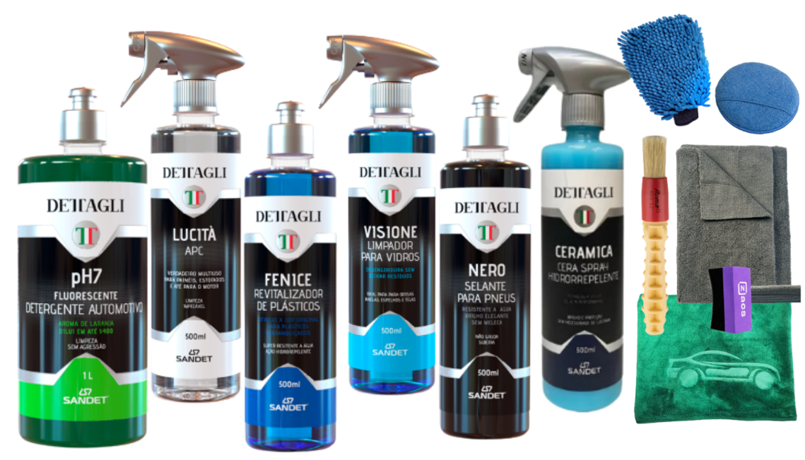 KIT PRODUTOS DETTAGLI 12 ITENS
