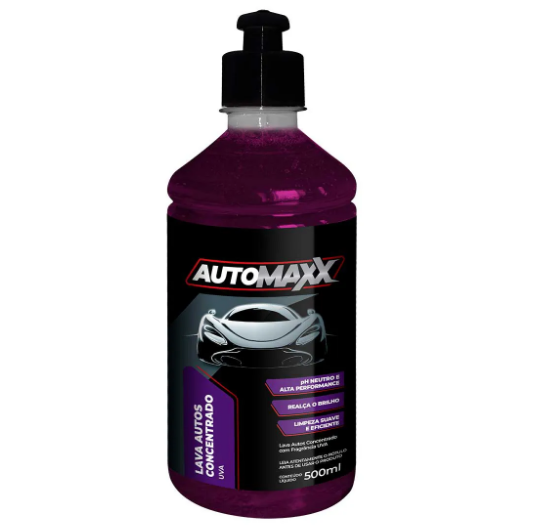 LAVA  AUTOS CONCENTRADO UVA 1X10 A 1X100 500ML AUTOMAXX