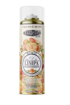 LIMPA AR CONDICIONADO MADRI 200ml CENTRALSUL