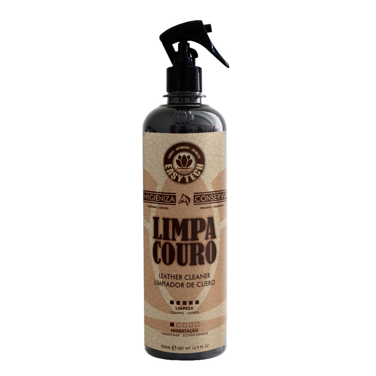 LIMPA COURO LIMPEZA DE COURO SINTÉTICO E NATURAL 500ML EASYTECH