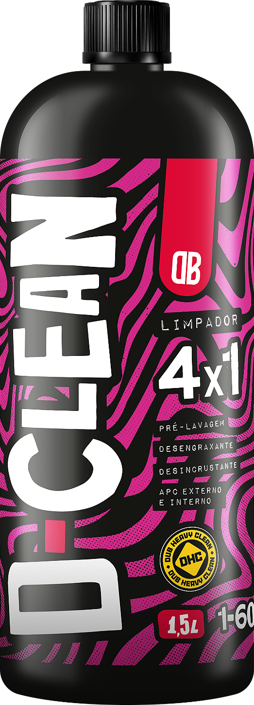 LIMPADOR D-CLEAN 4X1 1,5L DUB BOYS