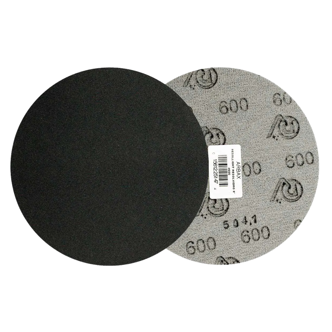LIXA RESOL LIGHT PARA POLIMENTO DE VIDROS GR600 6 POL RESOLVIDRO