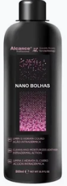 NANO BOLHA DE OXIGENIO 500ml Limpador e hidratante de couro Alcance