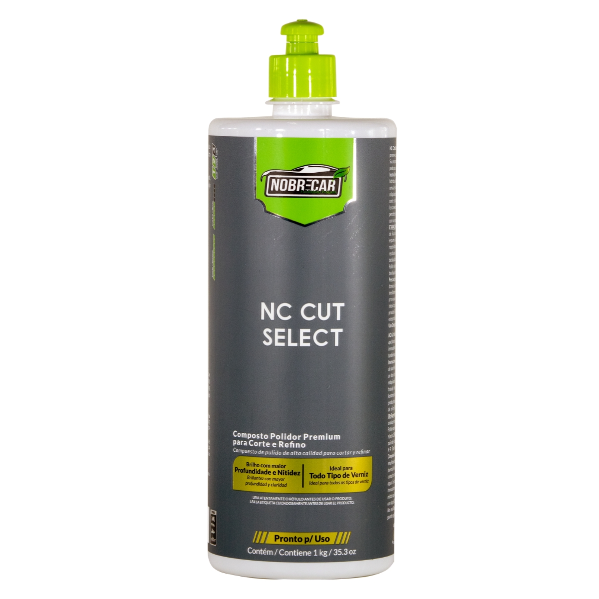 NC CUT SELECT COMPOSTO POLIDOR CORTE E REFINO 1KG NOBRECAR