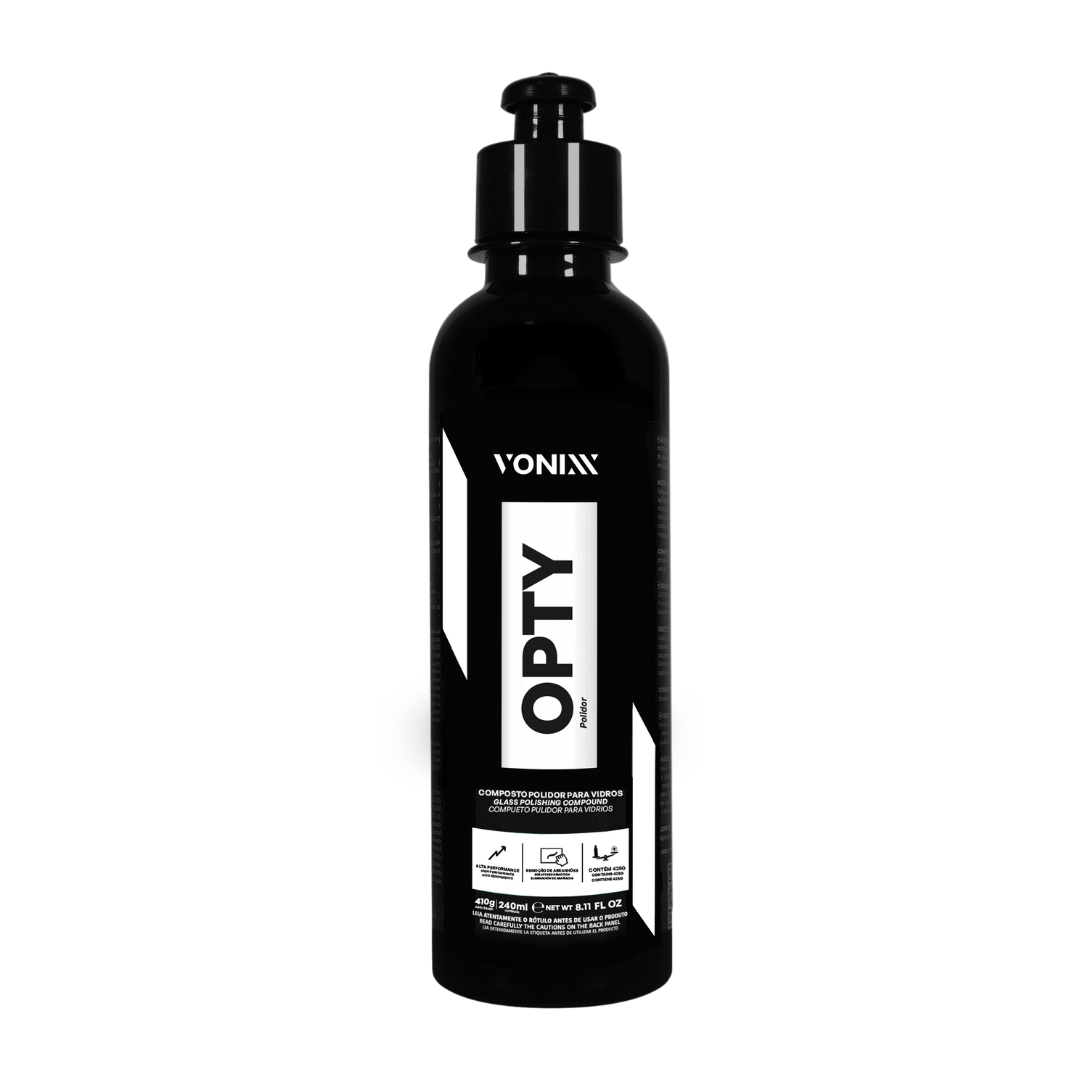 OPTY COMPOSTO POLIDOR PARA POLIMENTO DE VIDROS 240ML VONIXX