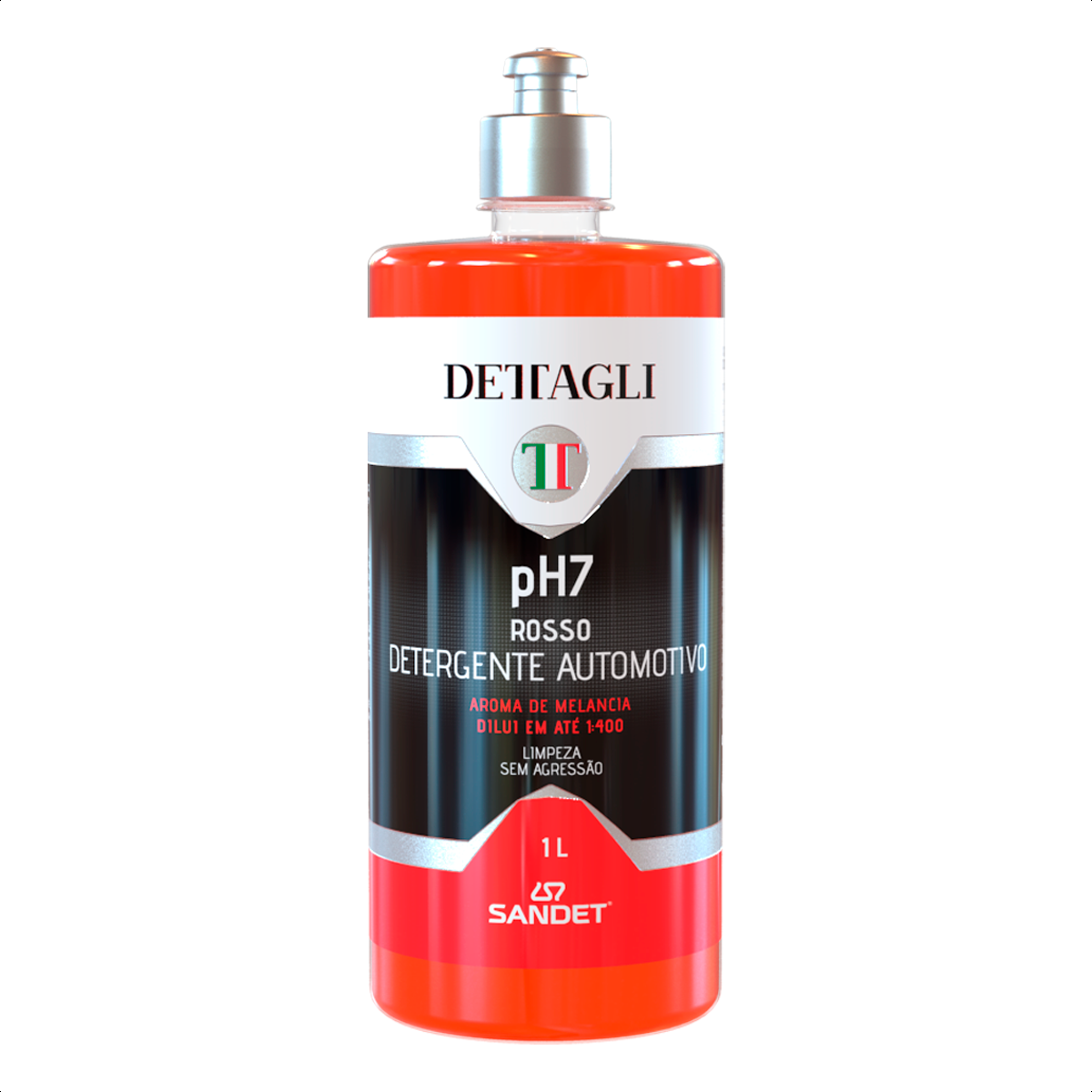 PH7 ROSSO DETERGENTE AUTOMOTIVO NEUTRO 1L DETTAGLI