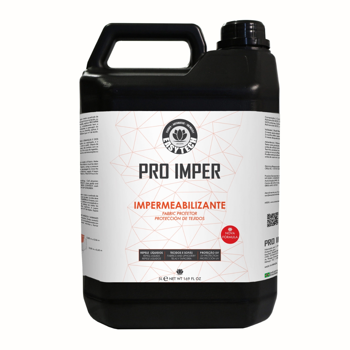 PRO IMPER IMPERMEABILIZANTE DE TECIDOS BASE ÁGUA 5L EASYTECH