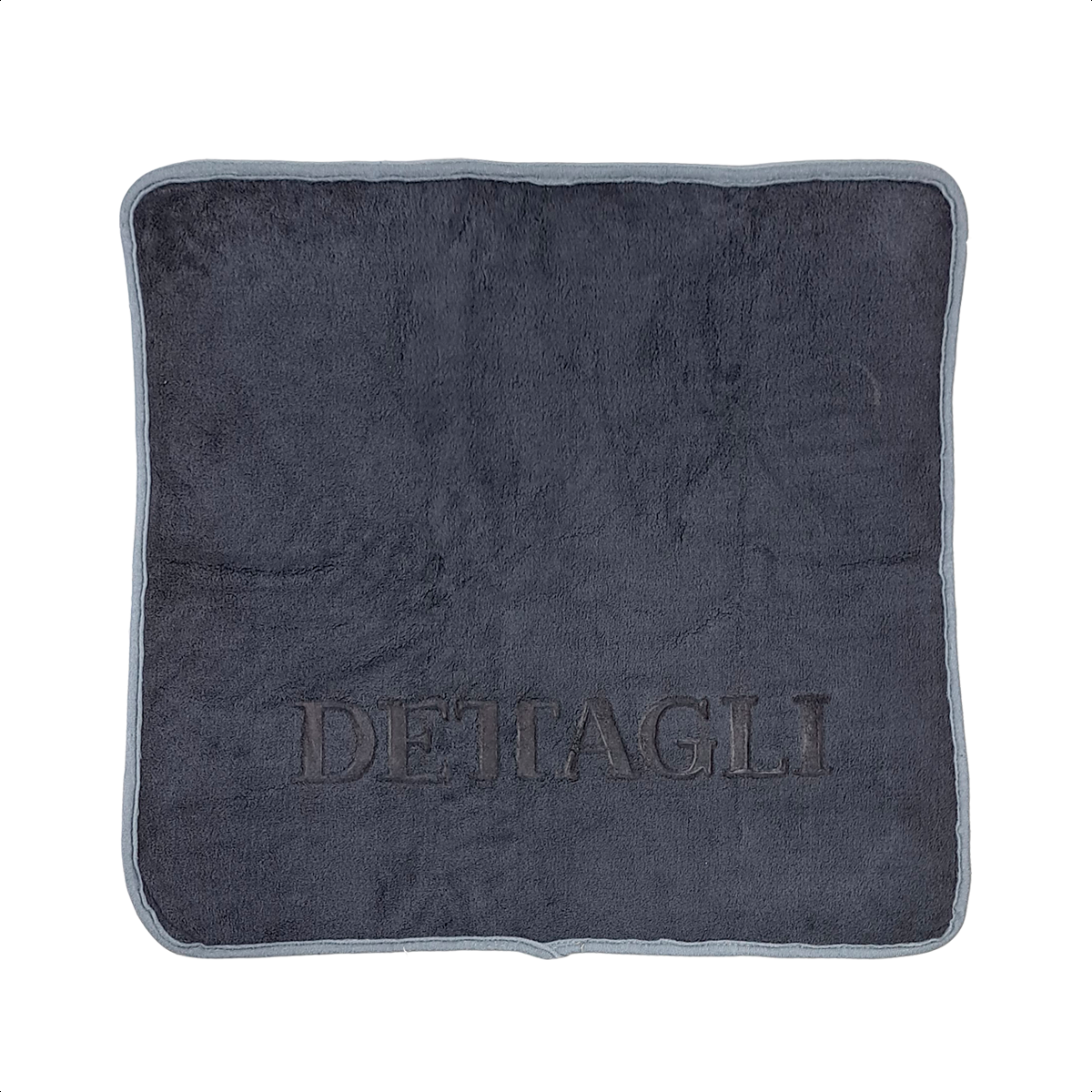 TOALHA DE SECAGEM CINZA ESCURO 60 X 60CM DETTAGLI