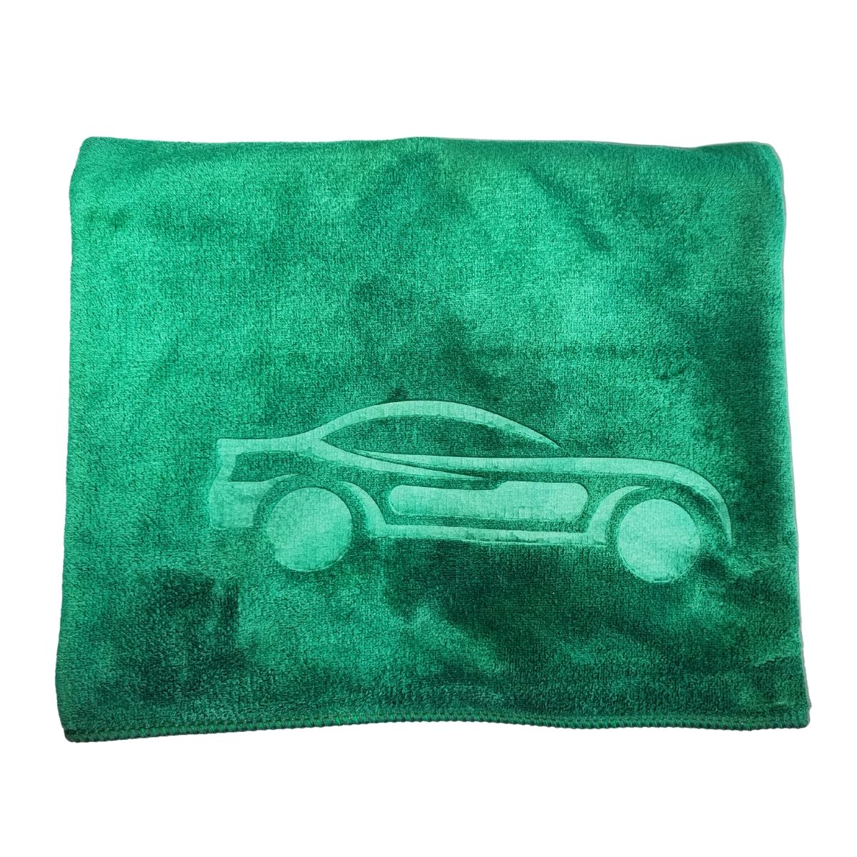 TOALHA DE SECAGEM VERDE 400GSM 40 X 60CM JS